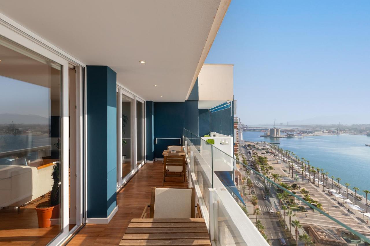 Luxury Beach/Port Apartment Малага Экстерьер фото